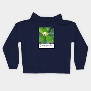 Bloom Where You Are Planted Kids Hoodie